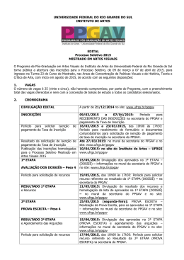 edital - UFRGS