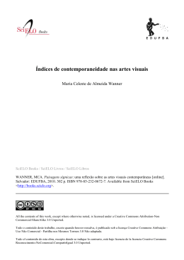 4 &iacute;ndices de contemporaneidade nas artes visuais
