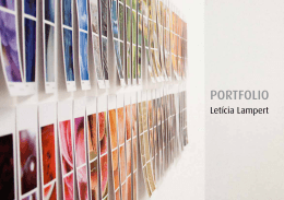 Portf&oacute;lio em PDF - Let&iacute;cia Lampert ARTE
