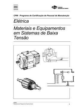 El&eacute;trica Materiais e Equipamentos em Sistemas de Baixa Tens&atilde;o
