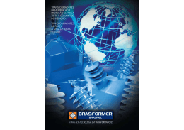 TRANSFORMADORES DE FOR&Ccedil;A A SECO DE BAIXA TENS&Atilde;O