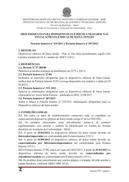 PROCEDIMENTO PARA DISPOSITIVOS EL&Eacute;TRICOS