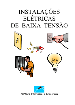 Apostila de Instala&ccedil;&otilde;es El&eacute;tricas de Baixa Tens&atilde;o