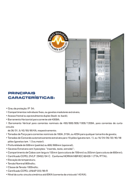 centro de controle de motores de baixa tens&atilde;o