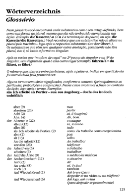 Gloss&aacute;rio