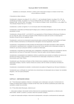 Resolu&ccedil;&atilde;o SMA N&ordm; 32 DE 03/04/2014 Estabelece
