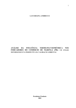 vers&atilde;o completa - UNESP : Campus de Presidente Prudente