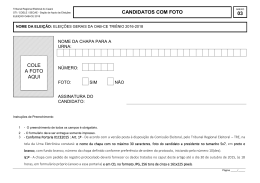 formulario para datos e fotografia de candidato – ce2015 - OAB