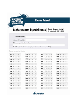 Simulado Nacional