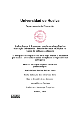 SEGUNDA PARTE - Universidad de Huelva