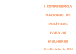 dispon&iacute;vel - Secretaria de Pol&iacute;ticas para as Mulheres