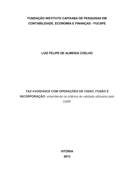 COELHO, Luiz Felipe de Almeida. Tax