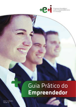 Guia pr&aacute;tico do empreendedor