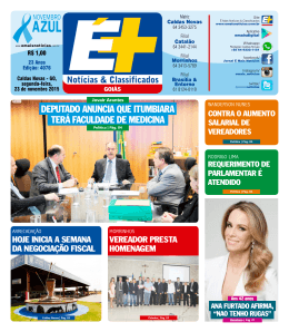 Vers&atilde;o PDF - Not&iacute;cias e Classificados