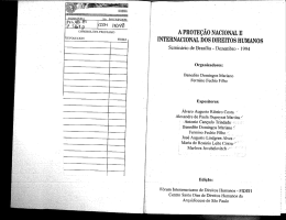 a proteção nacional e - Corte Interamericana de Derechos Humanos