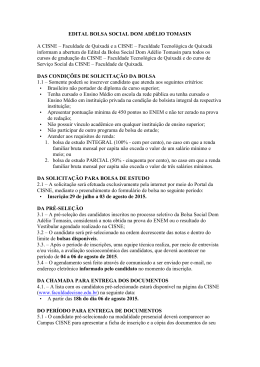EDITAL BOLSA SOCIAL DOM AD&Eacute;LIO TOMASIN