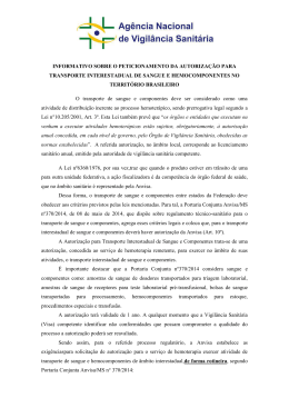 informativo sobre o peticionamento da autoriza&ccedil;&atilde;o para