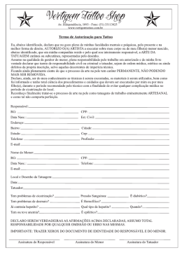 Clique aqui para baixar o arquivo com a autorização de tatuagem.