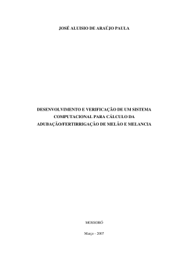 JOS&Eacute; ALUISIO DE ARA&Uacute;JO PAULA - BDTD