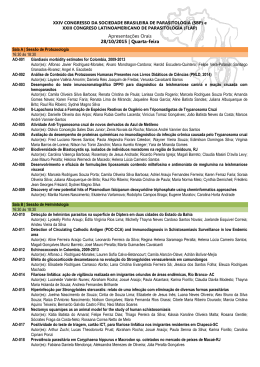 Clique aqui para ver a listagem completa das apresenta&ccedil;&otilde;es orais