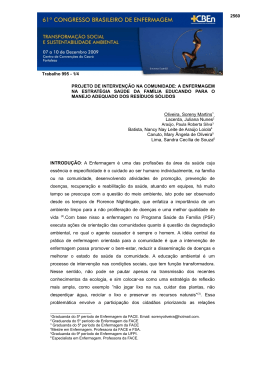 61o. Congresso Nacional de Enfermagem