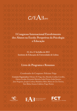 - CIEAE 2016 - Universidade de Lisboa