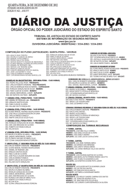 DI&Aacute;RIO DA JUSTI&Ccedil;A