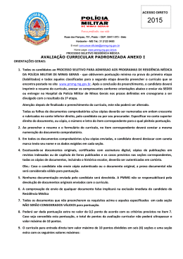 09/10/2014 - anexo i - avalia&ccedil;&atilde;o curricular padronizada