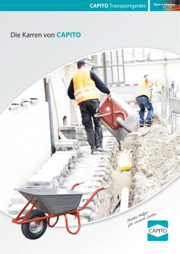 Die Karren von CAPITO - Carl Capito Heiztechnik GmbH