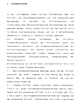 4 ZUSAMMENFASSUNG In der vor1iegenden Arbeit so11ten