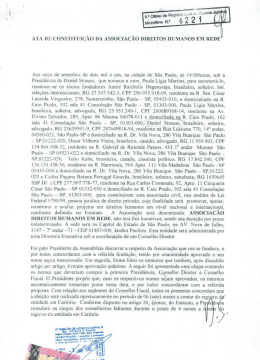 Ata de Constituição