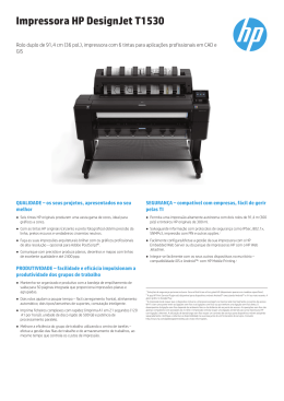 Impressora HP DesignJet T1530
