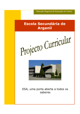 Escola Secund&aacute;ria de Arganil - Agrupamento de Escolas de Arganil