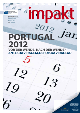 portugal 2012 - AHK Portugal