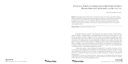 EXCE&Ccedil;&Atilde;O E NORMA. CONSIDERA&Ccedil;&Otilde;ES SOBRE NORMATIVISMO