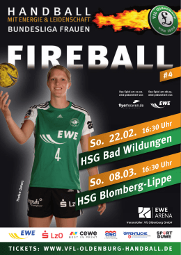 HSG Bad Wildungen / 08.03.2015 VfL Oldenburg