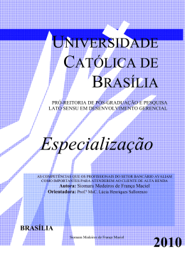 siomara maciel - Universidade Cat&oacute;lica de Bras&iacute;lia