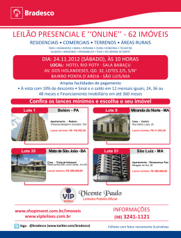 LEIL&Atilde;O PRESENCIAL E ``ONLINE``