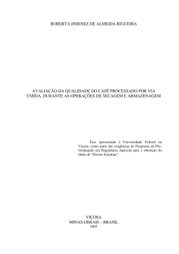 roberta jimenez de almeida rigueira avalia&ccedil;&atilde;o da qualidade