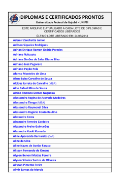 DIPLOMAS E CERTIFICADOS PRONTOS