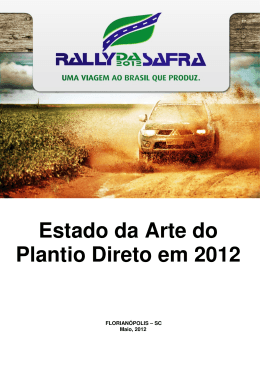 Estado da Arte do Plantio Direto em 2012