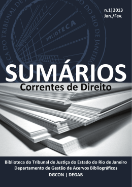 revista jur&iacute;dica - Portal de Aplica&ccedil;&otilde;es do Tribunal de Justi&ccedil;a do