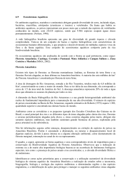 PRESERVA&Ccedil;&Atilde;O DOS ECOSSISTEMAS AQU&Aacute;TICOS