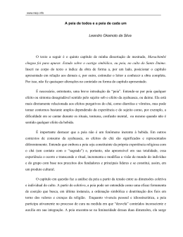 A peia de todos e a peia de cada um Leandro Okamoto da