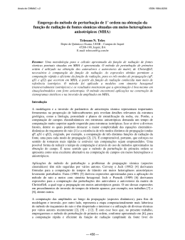 2009Matem&aacute;tica Aplicada &agrave; F&iacute;sicaOral253Emprego do m&eacute;todo de