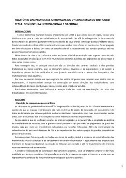 Resolu&ccedil;&atilde;o do 7 Congresso