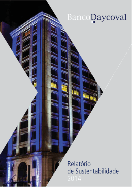 Relatorio Anual de Sustentabilidade