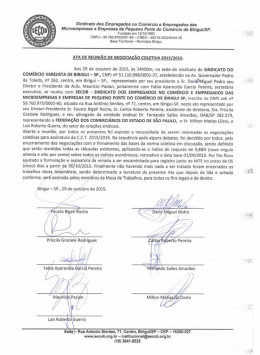 - Sindicato dos Empregados no Comércio de Birigui