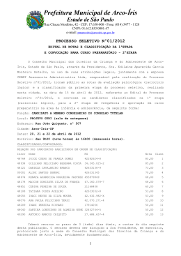 Prefeitura Municipal de Arco-&Iacute;ris