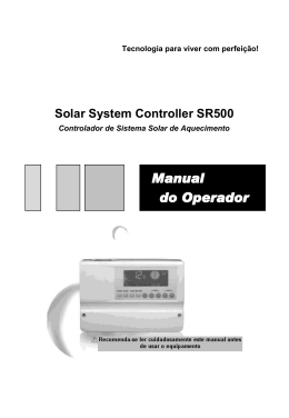 Manual SR500